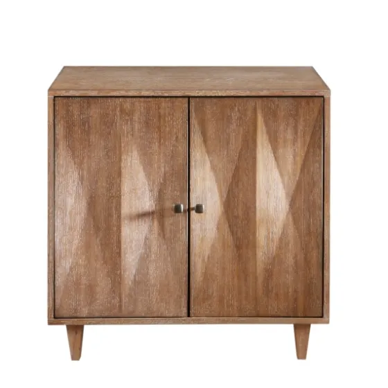 Hazelnut Prism Cabinet-Kirkland's Home Best