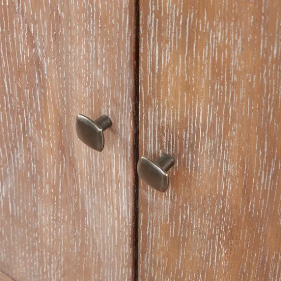 Hazelnut Prism Cabinet-Kirkland's Home Best