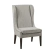 Heather High Wingback Dining Chair-Kirkland's Home Fashion