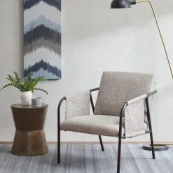Heathered Exposed Frame Accent Chair-Kirkland's Home Discount