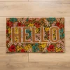 Hello Floral Coir Doormat-Kirkland's Home Best