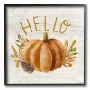 Hello Pumpkin Wood Framed Giclee Art Print-Kirkland's Home Best