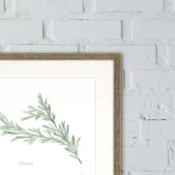 Herbs 4-Pc. Gold Framed Art Print Set-Kirkland's Home Cheap