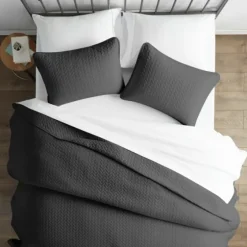Herring Quilted 3-Pc. Twin Coverlet Set-Kirkland's Home Discount