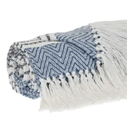 Herringbone Multi Striped Throw-Kirkland's Home Fashion