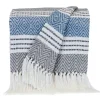 Herringbone Multi Striped Throw-Kirkland's Home Shop