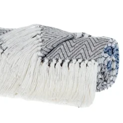 Herringbone Multi Striped Throw-Kirkland's Home Shop