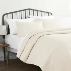 Herringbone Quilted 3-Pc. King Coverlet Set-Kirkland's Home Best