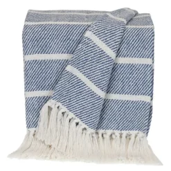 Herringbone Striped Throw-Kirkland's Home Outlet