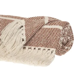 Herringbone Striped Throw-Kirkland's Home Flash Sale