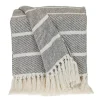 Herringbone Striped Throw-Kirkland's Home Cheap