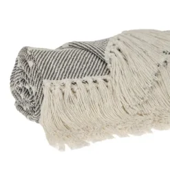 Herringbone Striped Throw-Kirkland's Home Cheap