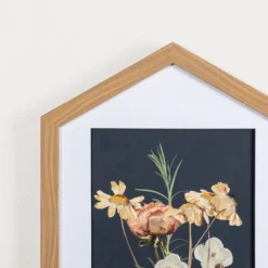 Hexagon Floral Framed Art Prints, Set Of 2-Kirkland's Home Hot