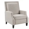 High Back Nail Head Trim Upholstered Recliner-Kirkland's Home Online