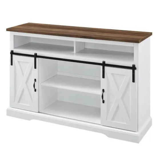 Highboy Sliding Barn Door Media Cabinet-Kirkland's Home Best