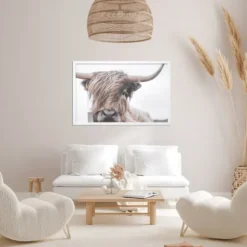 Highland Cow Framed Art Print-Kirkland's Home Shop