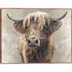 Highland Portrait Framed Canvas Art Print-Kirkland's Home Cheap