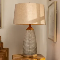 Hobnail Glass Table Lamp-Kirkland's Home Shop