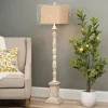 Holcomb White Floor Lamp-Kirkland's Home Discount