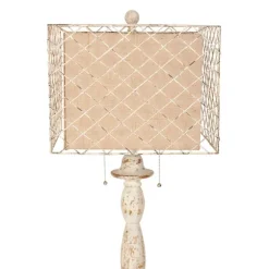 Holcomb White Floor Lamp-Kirkland's Home Discount