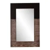 Holly And Martin Burnt Oak And Black Wall Mirror-Kirkland's Home Cheap