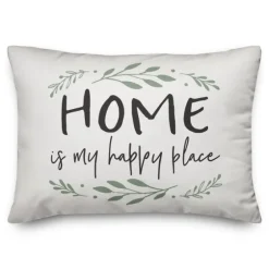 Home Is My Happy Place Pillow-Kirkland's Home Clearance