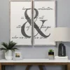 Home Is The Story Framed Wall Plaques, Set Of 2-Kirkland's Home Cheap