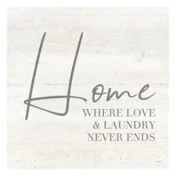 Home Love And Laundry Canvas Art Print-Kirkland's Home Outlet