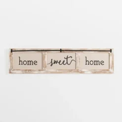 Home Sweet Home Rustic Door Frame Wood Wall Plaque-Kirkland's Home Cheap