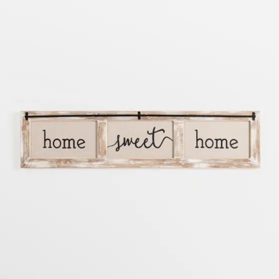 Home Sweet Home Rustic Door Frame Wood Wall Plaque-Kirkland's Home Cheap