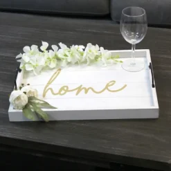 Home Wash Wood Tray-Kirkland's Home Sale