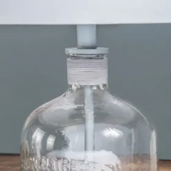 Homegrown Gray Glass Jar Table Lamp-Kirkland's Home Cheap