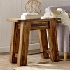 Honey Acacia Rustic Accent Table-Kirkland's Home Sale