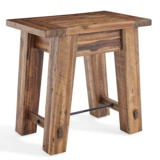 Honey Acacia Rustic Accent Table-Kirkland's Home Sale