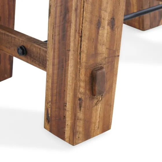 Honey Acacia Rustic Accent Table-Kirkland's Home Sale