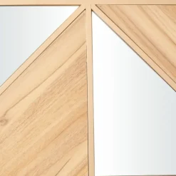 Honey Geometric Mirror Rec Gle Wall Plaque-Kirkland's Home Fashion