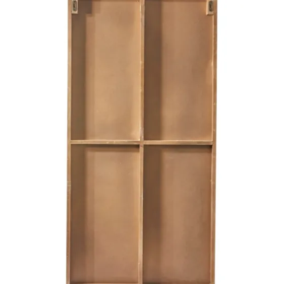 Honey Geometric Mirror Rec Gle Wall Plaque-Kirkland's Home Fashion