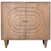Honey Mango Wood Carved Cabinet-Kirkland's Home Hot