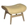 Honey Mushroom Leather Ottoman-Kirkland's Home Best