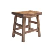 Honey Saddle Seat Wood Stool-Kirkland's Home Store