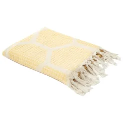 Honeycomb Cotton Throw-Kirkland's Home Fashion