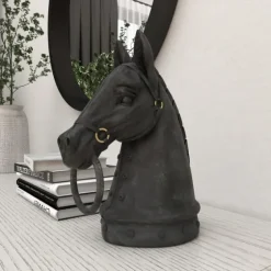 Horse Head Statue, 12 In.-Kirkland's Home Outlet