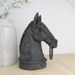 Horse Head Statue, 12 In.-Kirkland's Home Outlet
