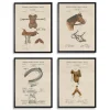 Horse Patents Framed Art Prints, Set Of 4-Kirkland's Home Shop