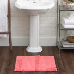 Hot Asymmetrical Cotton Bath Mat, 60 In.-Kirkland's Home Flash Sale