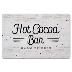 Hot Cocoa Bar Christmas Floor Mat-Kirkland's Home Cheap