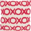 Hot Pink Tufted Xoxo Pillow-Kirkland's Home Discount