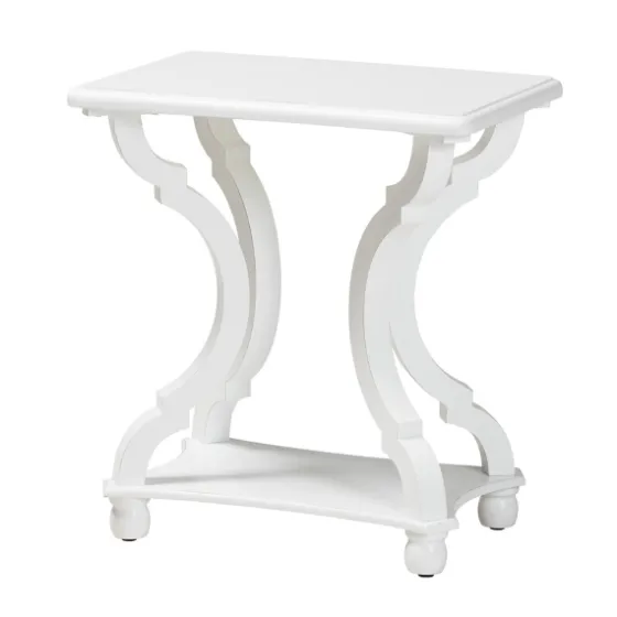 Hourglass Wood Accent Table-Kirkland's Home Shop