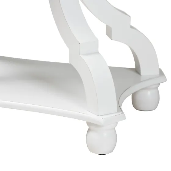 Hourglass Wood Accent Table-Kirkland's Home Shop