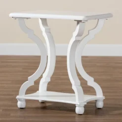 Hourglass Wood Accent Table-Kirkland's Home Shop